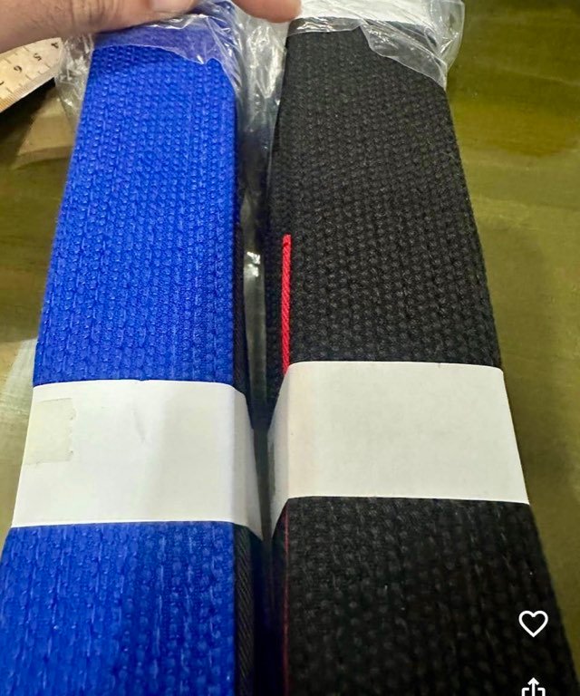 Competition-grade BJJ belts